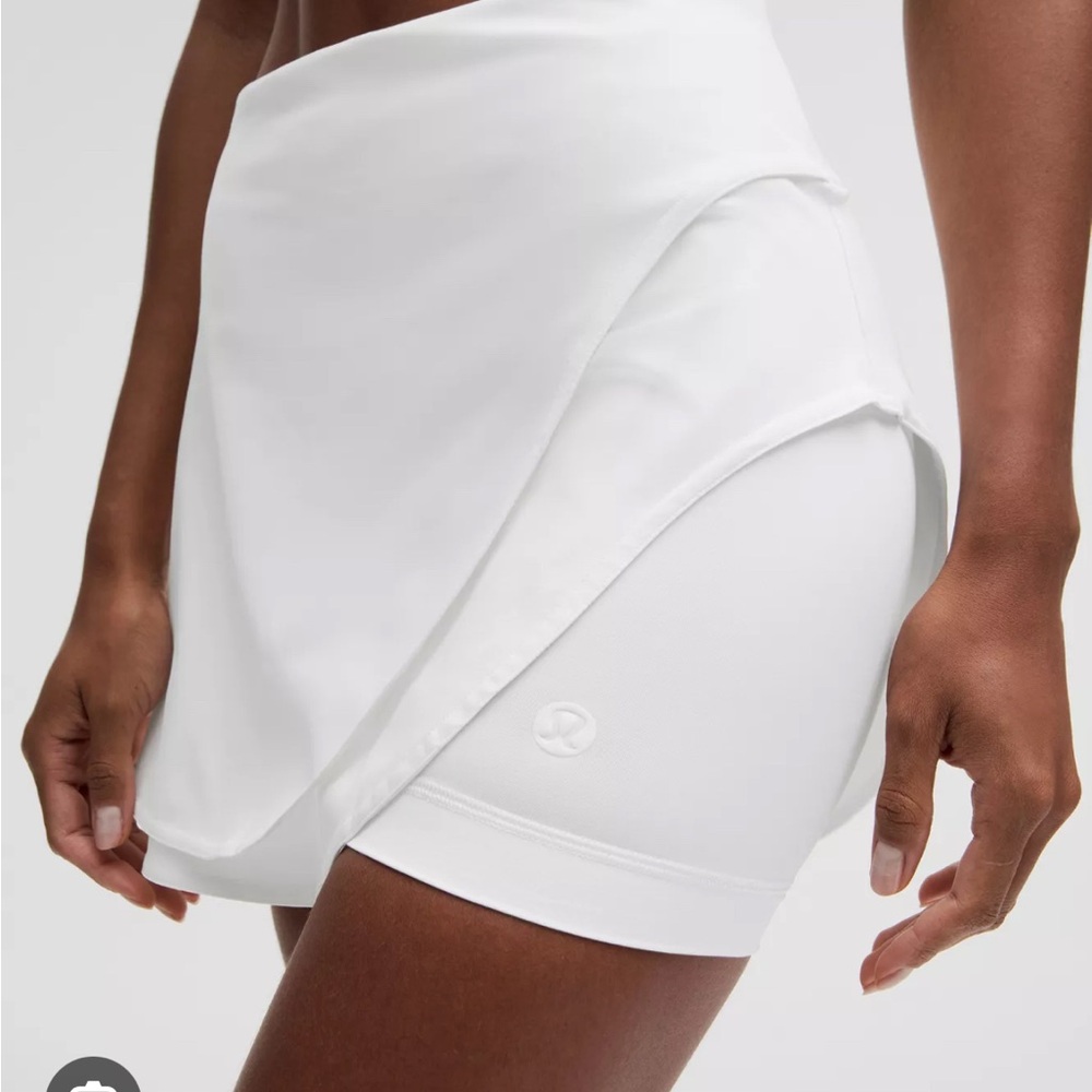 lululemon athletica White Mini Skirt